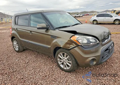 2012 Kia Soul + из США, поврежденный, VIN KNDJT2A64C7415800